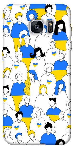 Чохол IBANAN Люди для Samsung G935F Galaxy S7 Edge