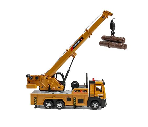 Спецтехніка LS-0699-14 Авто Експерт "Підйомний кран", м/п, масштаб 1:32, інерція, підсвічування, звук, в коробці (6976001651234) | Зображення 2