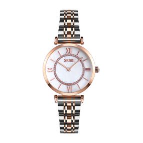 Годинник S2kmei 9198TRGWTH-S Rose Gold-Silver-White Lady