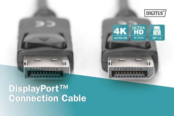 Кабель ASSMANN DisplayPort (AM/AM) 15m, black (AK-340100-150-S) | Зображення 4