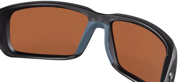 Окуляри Costa Del Mar Fantail Matte Black Green Mirror 580G | Зображення 6