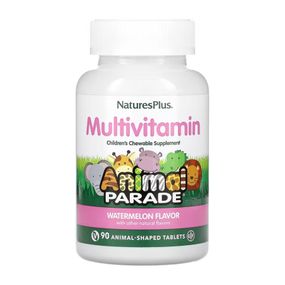 Мультивітаміни для дітей Nature's Plus Animal Parade 90 таблеток, Watermelon