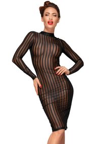 Сукня з мокрим ефектом Noir Handmade F182 Classic dress made of elastic tulle, XXL