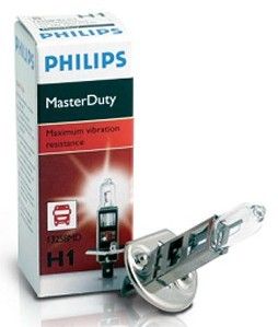 Галогеновая лампа PHILIPS 13258MDC1 H1 70W 24V P14,5s MasterDuty | Зображення 1