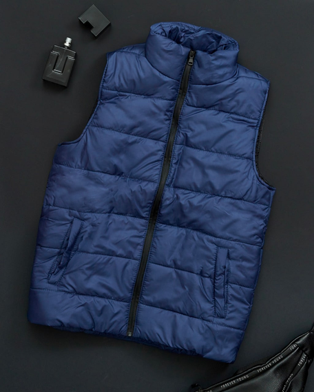Жилетка синій S XL | Зображення 3