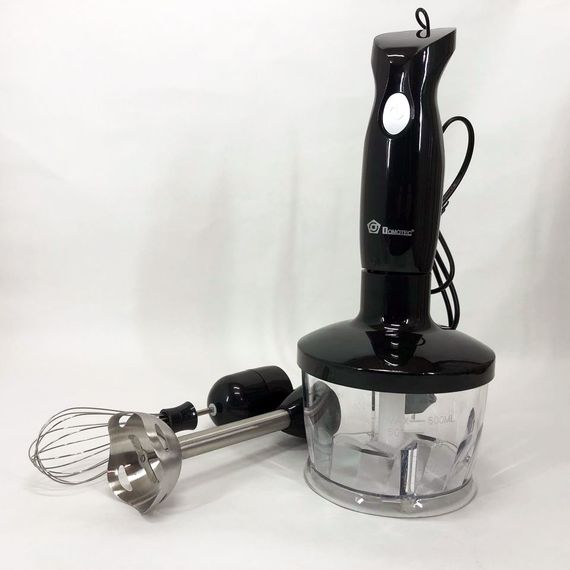 Блендер DOMOTEC MS-5103 3в1 занурювальний, 500 Вт, ручний занурювальний блендер, електричний блендер | Зображення 1