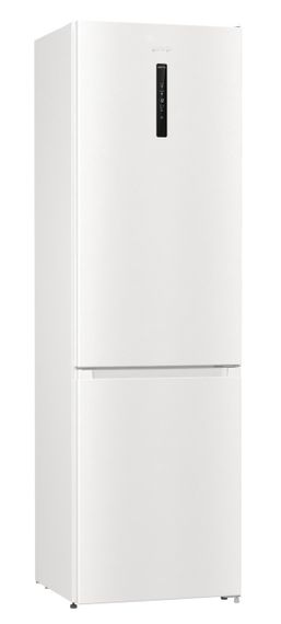 Холодильник с нижн. мороз. камерой Gorenje NRK6202AW4, 200х60х60см, 2 дв., 235(96)л, А++, Total NF , Зона св-ти, Внешн.диспл, бе (NRK6202AW4)
