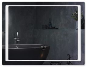 Дзеркало Kroner KRM Spiegel HR2 - 9070 з LED-підсвічуванням та антизапітнінням (CV030034)