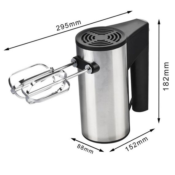 Міксер ручний на підставці 5 швидкостей XPRO R-6629A 800W (41025-R-6629А_460) | Зображення 5