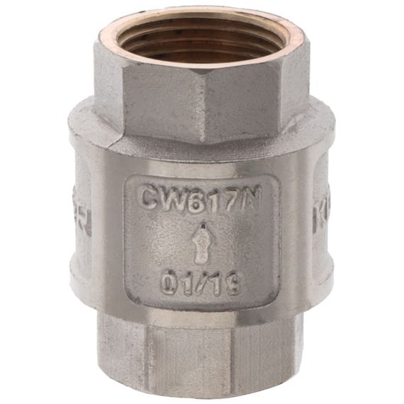 Клапан зворотний Koer (нікельований) 3/4" (Koer KR.172.N) (KR2779) | Зображення 1