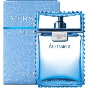 Чоловіча туалетна вода Versace Man Eau Fraiche 100 мл з магнітною стрічкою