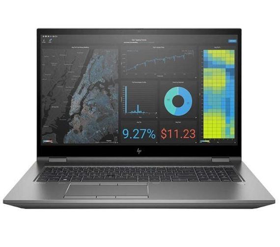 Мобільна робоча станція HP Zbook Fury 15 G7 / 15.6" (1920x1080) IPS / Intel Core i7-10750H (6 (12) ядер по 2.6 - 5.0 GHz) / 32 GB DDR4 / 512 GB SSD / nVidia Quadro RTX 3000, 6 GB GDDR6, 192-bit / WebCam б/в | Зображення 1