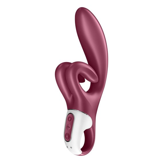 Вібратор-кролик Satisfyer Touch Me Red, подвійний відросток, 3 потужні мотори | Зображення 4