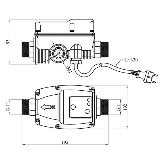 Автоматичний контролер тиску Agua JB-5 (CV035105) | Зображення 1