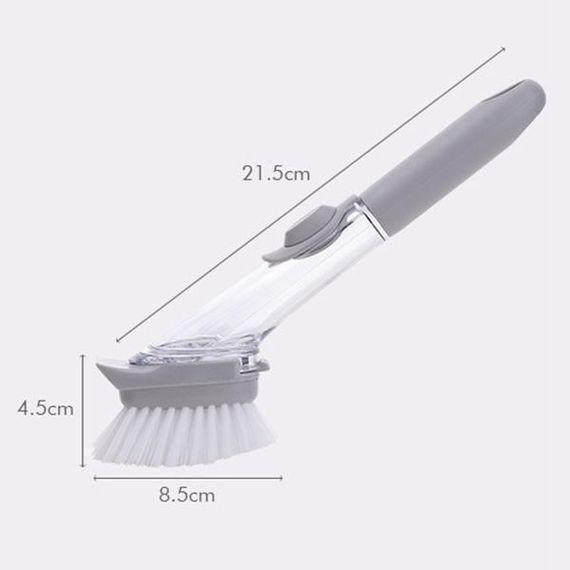 Многофункциональная щетка Decontamination Wok Brush для мытья и чистки с дозатором | Зображення 2