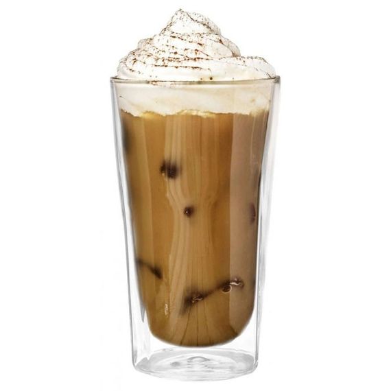 Чашка с двойными стенками для кофе Con Brio CB-8735-2, Чашка с двойным дном для латте NR-77 | Зображення 6