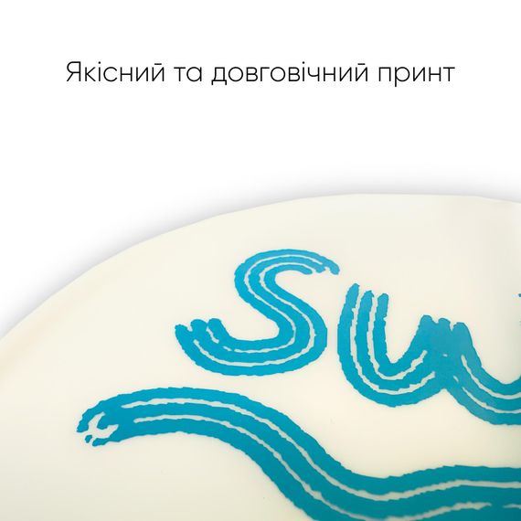 Дитяча Шапочка для плавання 6-12 років Renvo Junia JR Белий OSFM (1SC510-03) | Зображення 3