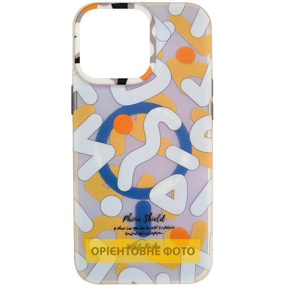 TPU чехол Pastel Chaos with MagSafe для Apple iPhone 17 (6.3") White