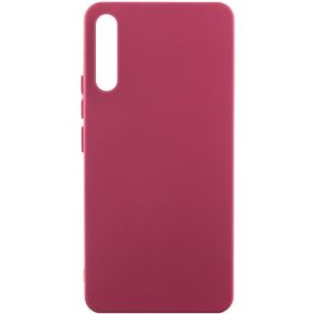 Чехол Silicone Cover Lakshmi (AA) для Samsung Galaxy A50 (A505F) / A50s / A30s Бордовый / Marsala