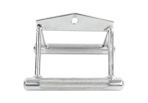 Ручка для нижньої тяги подвійна EasyFit хромована (EF-8099) | Зображення 2