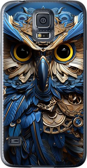 Чехол на Samsung Galaxy S5 Duos SM G900FD Сова v2 "5649u-62-17620"