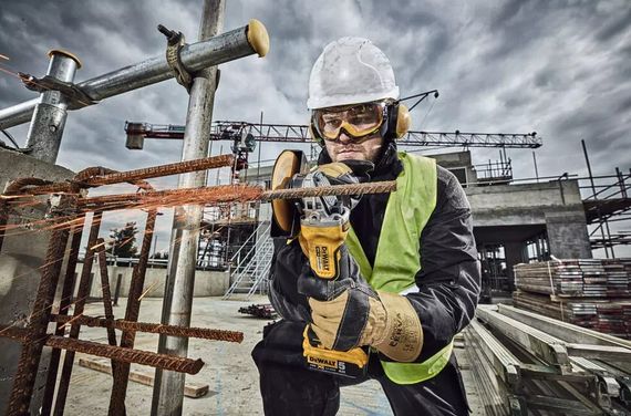 Акумуляторна кутова шліфувальна машина DeWalt без АКБ та ЗП DCG406NT | Зображення 4