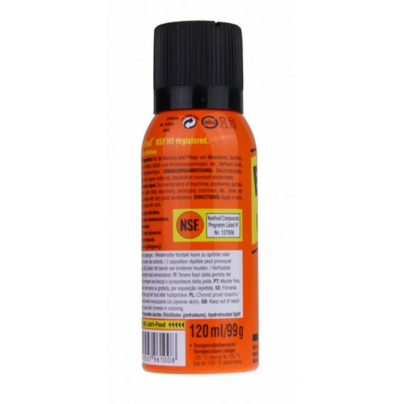 Brunox Lubri Food мастило універсальне спрей 120ml | Зображення 2