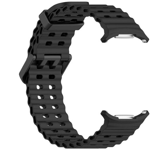 Ремешок силиконовый Primolux Ocean для часов Samsung Galaxy Watch Ultra 47 mm (SM-L705) - Black | Зображення 3