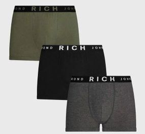 Чоловічі анатомічні труси боксери John Richmond 3 шт в наборі M