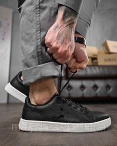 Мужские кроссовки STEMPFORD white/ black   ДЛ6283