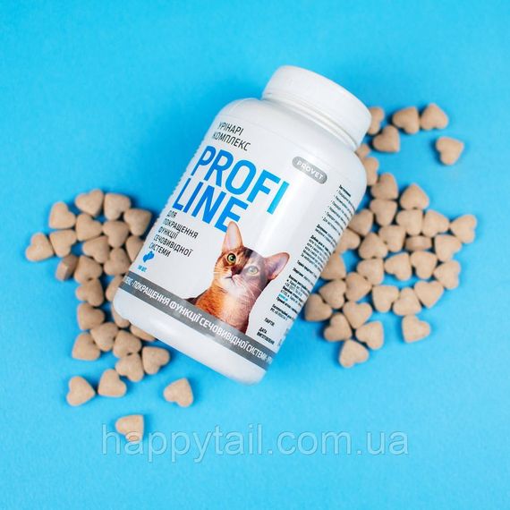 Вітаміни Provet PROFILINE для котів УРІНАРІ комплекс для поліпшення функції сечовивідної системи 180 таб | Зображення 2
