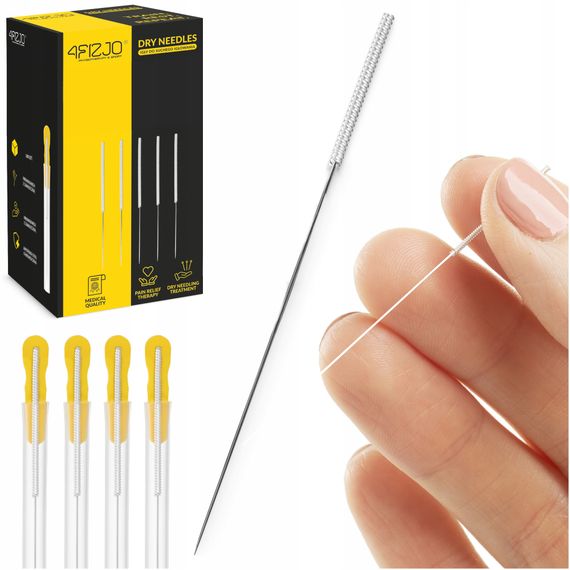 Голки акупунктурні 4FIZJO 0.3 х 60 мм з направляючою 100 шт (P-5905973405096)