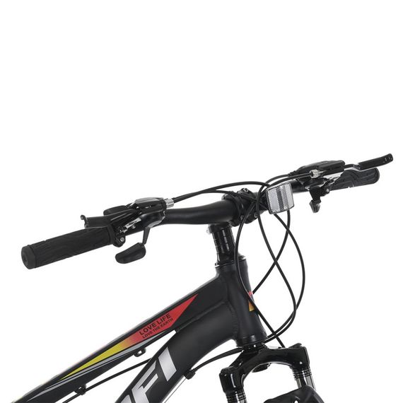 Велосипед MTB2601-2, 26 дюймів, алюмінієва рама 13 Shimano 21SP чорний | Зображення 3