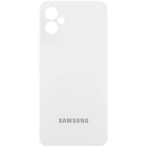 Чохол Silicone Cover Lakshmi Full Camera (AA) with logo для Samsung Galaxy A07 Білий / White