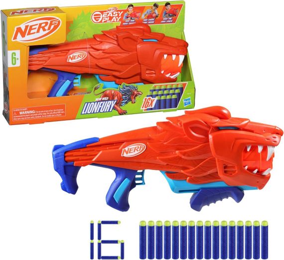 Бластер іграшковий Hasbro Nerf Wild Lionfury (F8646)
