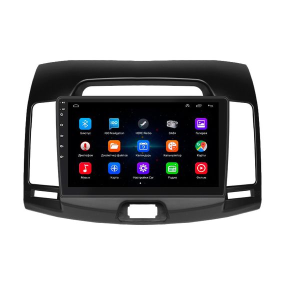 Штатная магнитола Lesko для Hyundai Avante IV 2006-2010 экран 9" 1/16Gb Wi-Fi GPS Base | Зображення 1