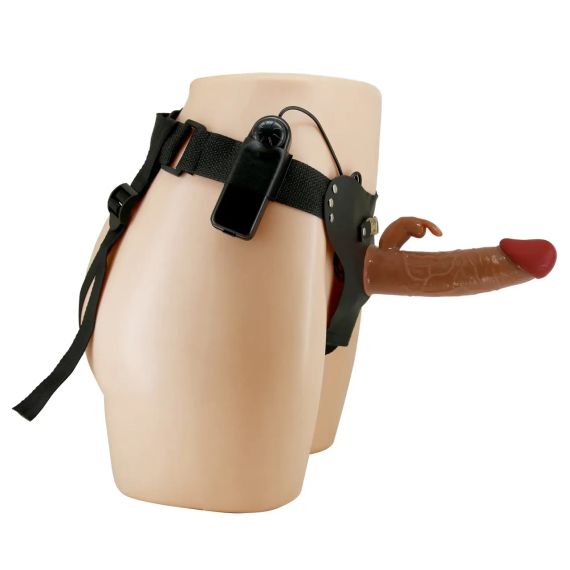 Страпон унисекс с вибростимуляцией Pretty Love - Marion Universal Strap-On Harness, Dildo 7.4'' sexstyle | Зображення 5