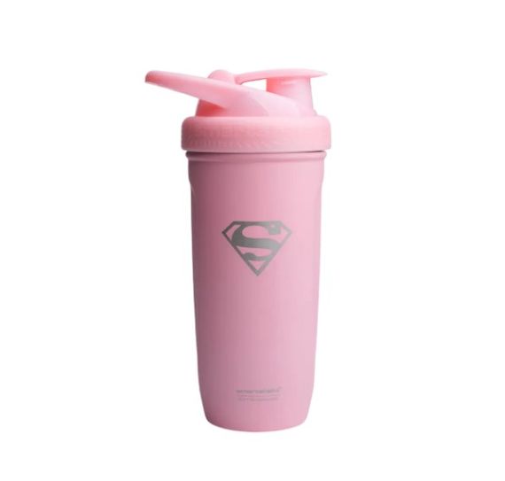 Шейкер спортивний SmartShake Reforce 900 мл Supergirl Pink (11150801) | Зображення 7