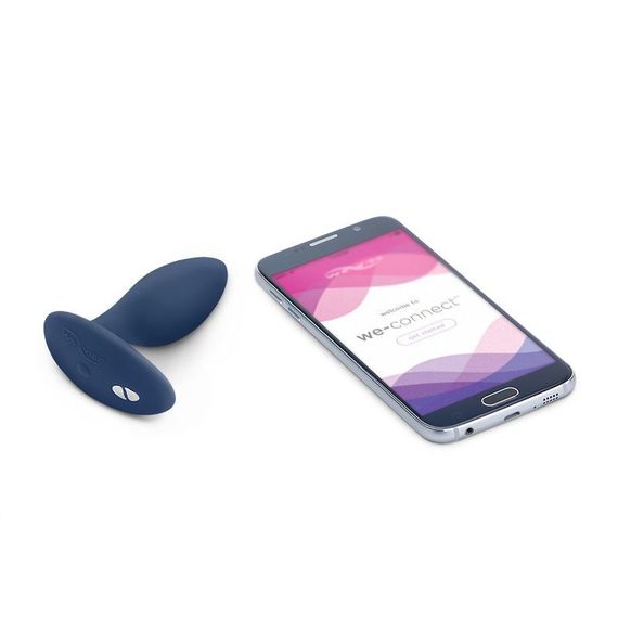 Анальная смарт-вибропробка We-Vibe Ditto Moonlight Blue с пультом ДУ | Зображення 7