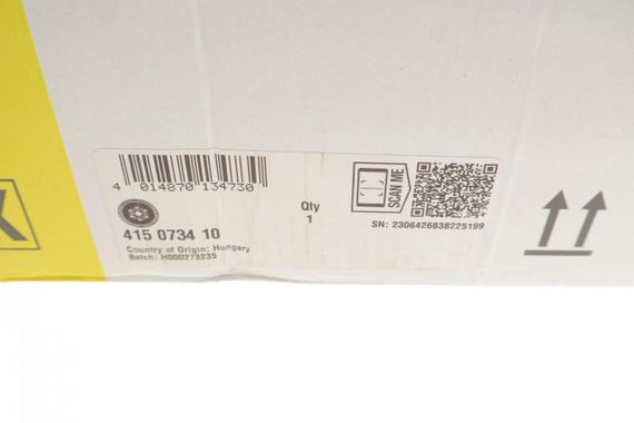 Демпфер зчеплення VW T5 T6 2.0TDI 09-, 100 103kw, CAAC,CCHA,CAAE,CCHB 415 0734 10 | Зображення 2