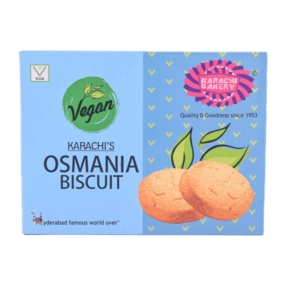 Печиво веганське солодко-солоне  Vegan Osmania Biscuits 400г Karachi Bakery 8906074826992