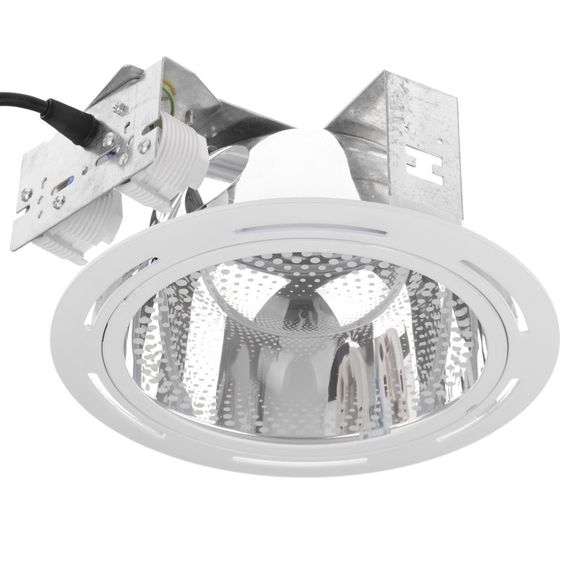 Светильник Downlight потолочный врезной  DL-01 W/2x26W WH