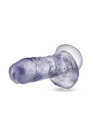 Фалоімітатор на присосці прозорий 23 см sexstyle | Зображення 3