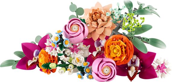Конструктор LEGO Botanicals Милый розовый букет цветов 10342