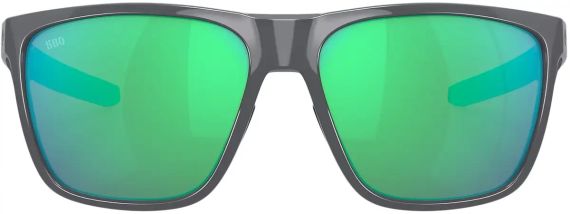 Очки Costa Del Mar Ferg XL Shiny Gray Green Mirror 580G | Зображення 1