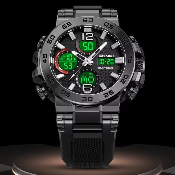 Армійські електронні годинники, Військові годинники з підсвічуванням Протиударні BZ-74 | Зображення 5