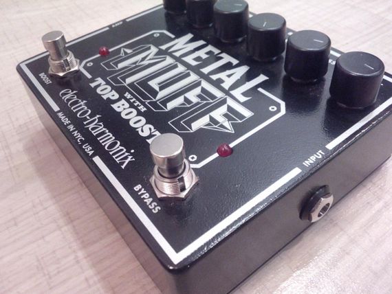 Гитарная педаль эффектов дисторшин Electro-Harmonix Metal Muff для електрогитари электрогитары | Зображення 2