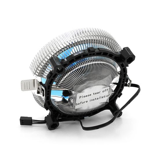 Кулер процесорний Am2/Am3/FM1/FM2 80-mm, 3-pin, Blue | Зображення 1