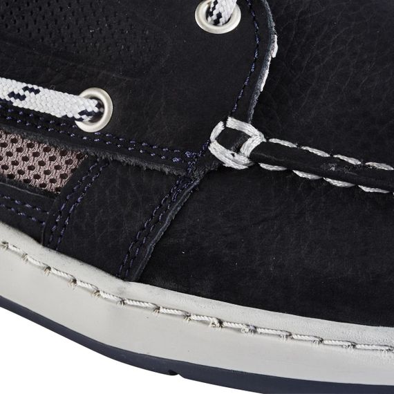 Топсайдери чоловічі Clipper шкіряні для вітрильного спорту сині - EU39 UA38 | Зображення 5