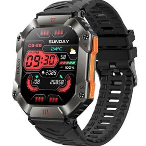Смарт-годинник Smart Racer K+ Black з компасом